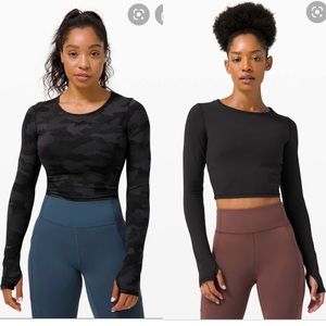 Lulu wunder train CROPPED longsleeve